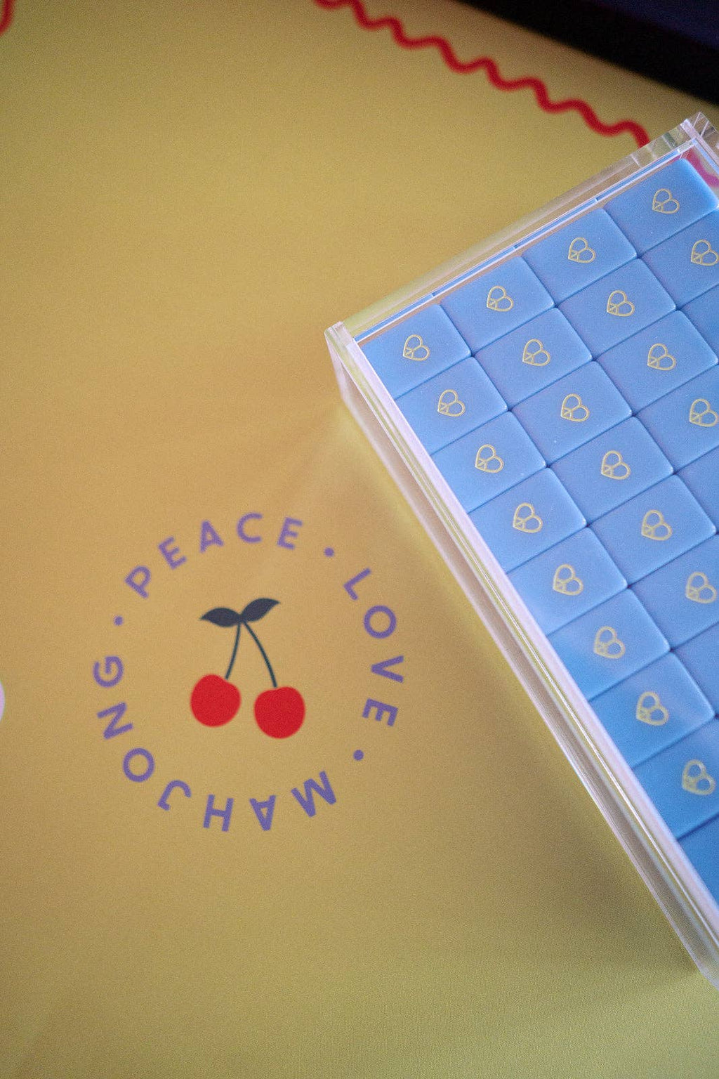 Acrylic Mahjong Tile Box