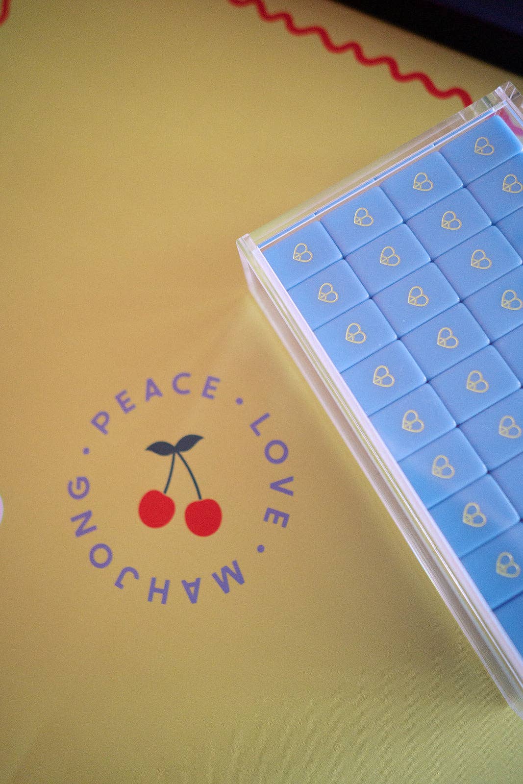 Acrylic Mahjong Tile Box