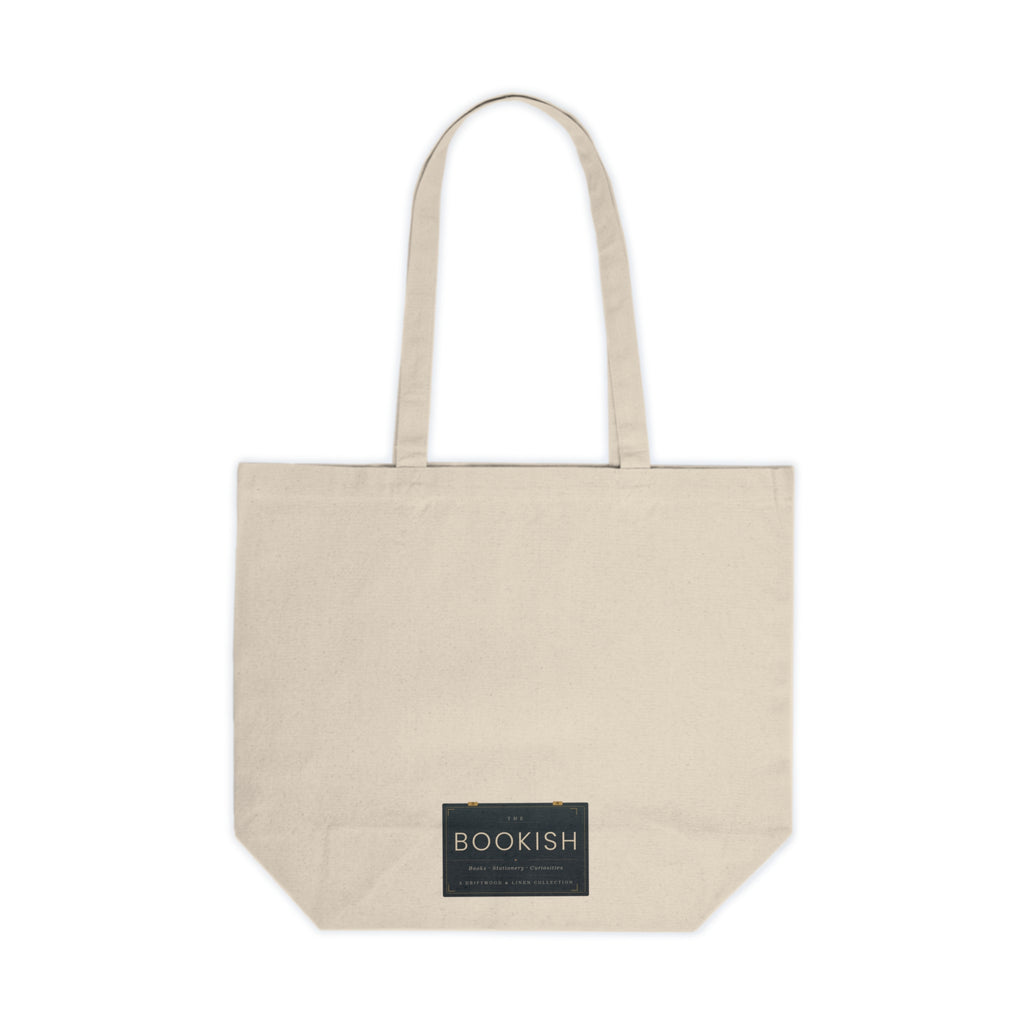 Bookish Canvas Tote — “You Had Me at Chapter One” Literary Shopper