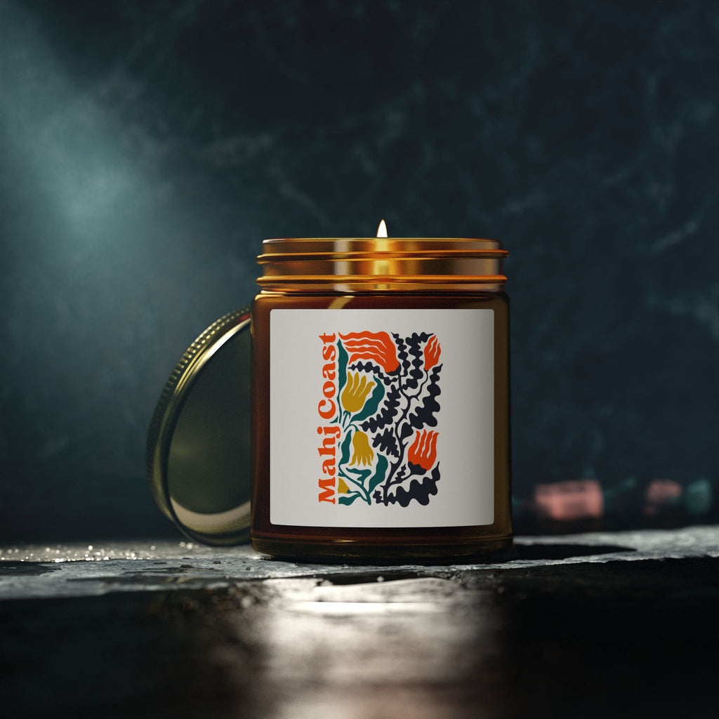 Mahj Coast Coconut Apricot Wax Candle — (4oz & 9oz)