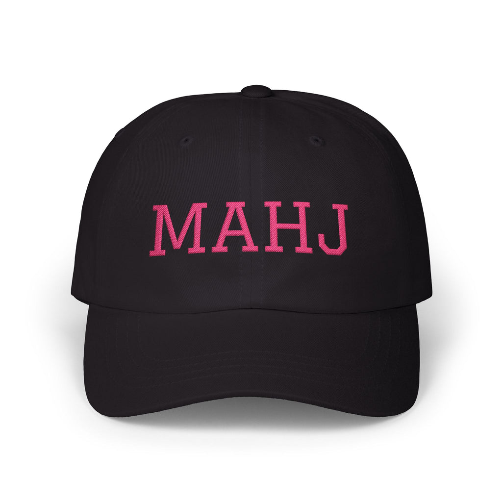 MAHJ Embroidered Cap — Collegiate Style