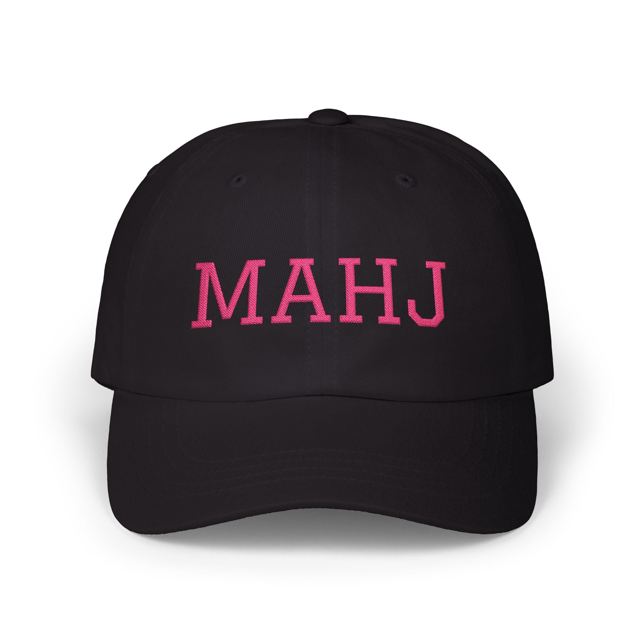 MAHJ Embroidered Cap — Collegiate Style