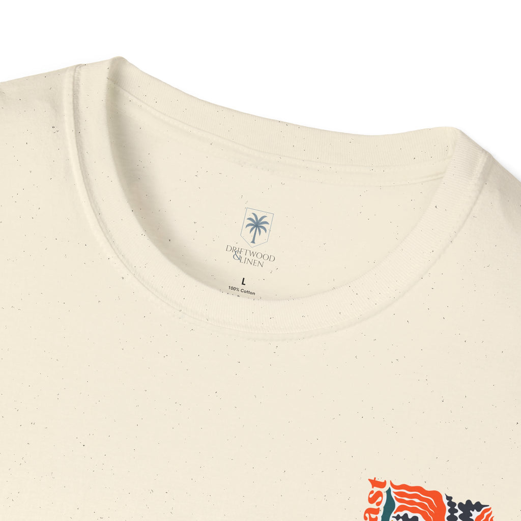 Mahj Coast T-Shirt — Floral Graphic Tee