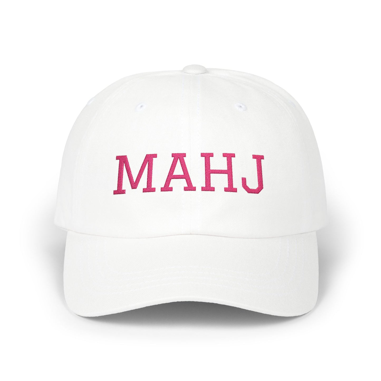 MAHJ Embroidered Cap — Collegiate Style