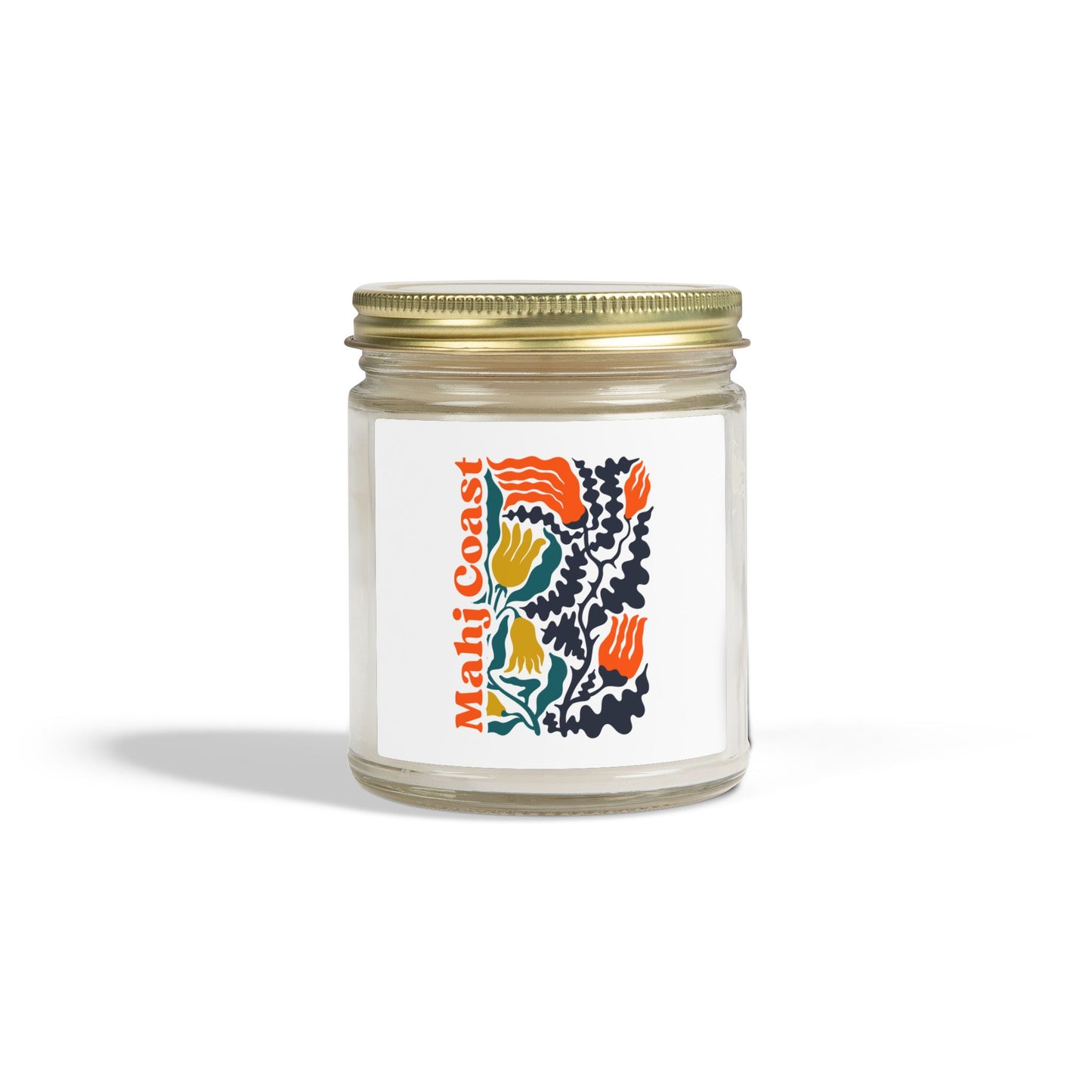 Mahj Coast Coconut Apricot Wax Candle — (4oz & 9oz)