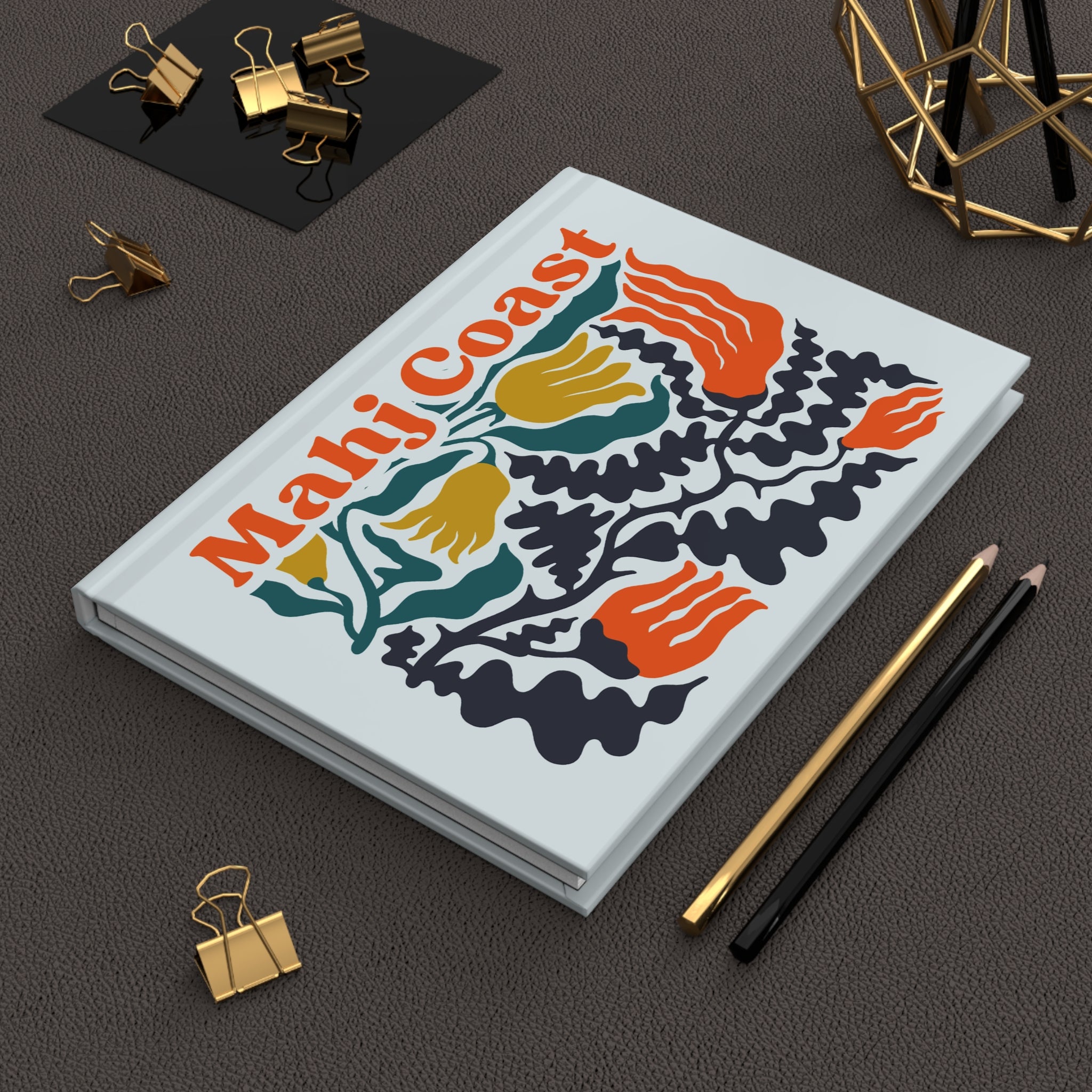 Mahj Coast Hardcover Journal — Floral