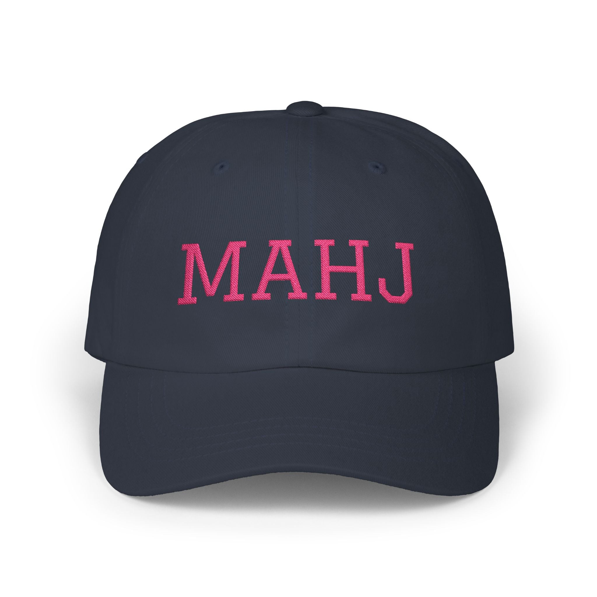 MAHJ Embroidered Cap — Collegiate Style