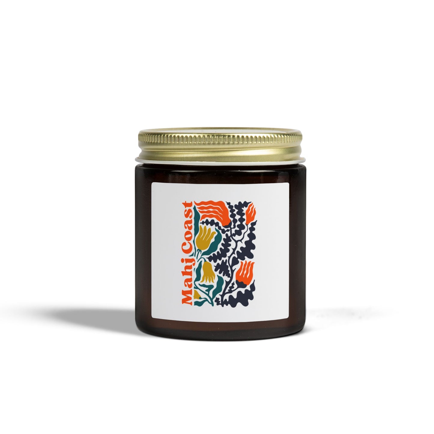 Mahj Coast Coconut Apricot Wax Candle — (4oz & 9oz)
