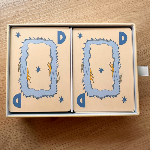 Atlanta Artist Clara Mahjong Playing Cards by Two Sparrows- Celestial