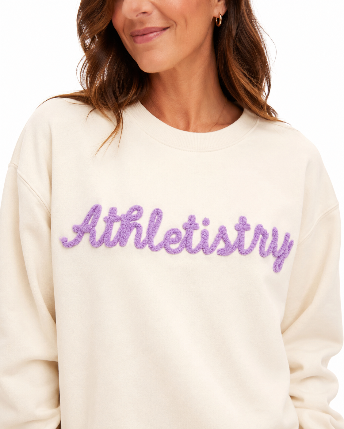 Custom Chenille Yarn Crew Neck - Athletistry
