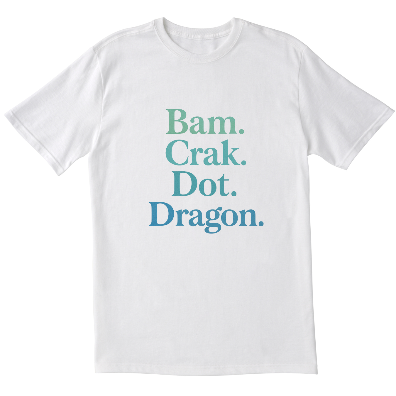 Bam. Crack. Dot. Dragon. Mahj T-Shirt