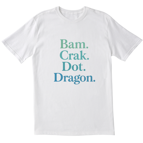 Bam. Crack. Dot. Dragon. Mahj T-Shirt