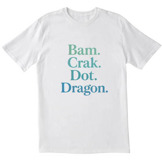 Bam. Crack. Dot. Dragon. Mahj T-Shirt