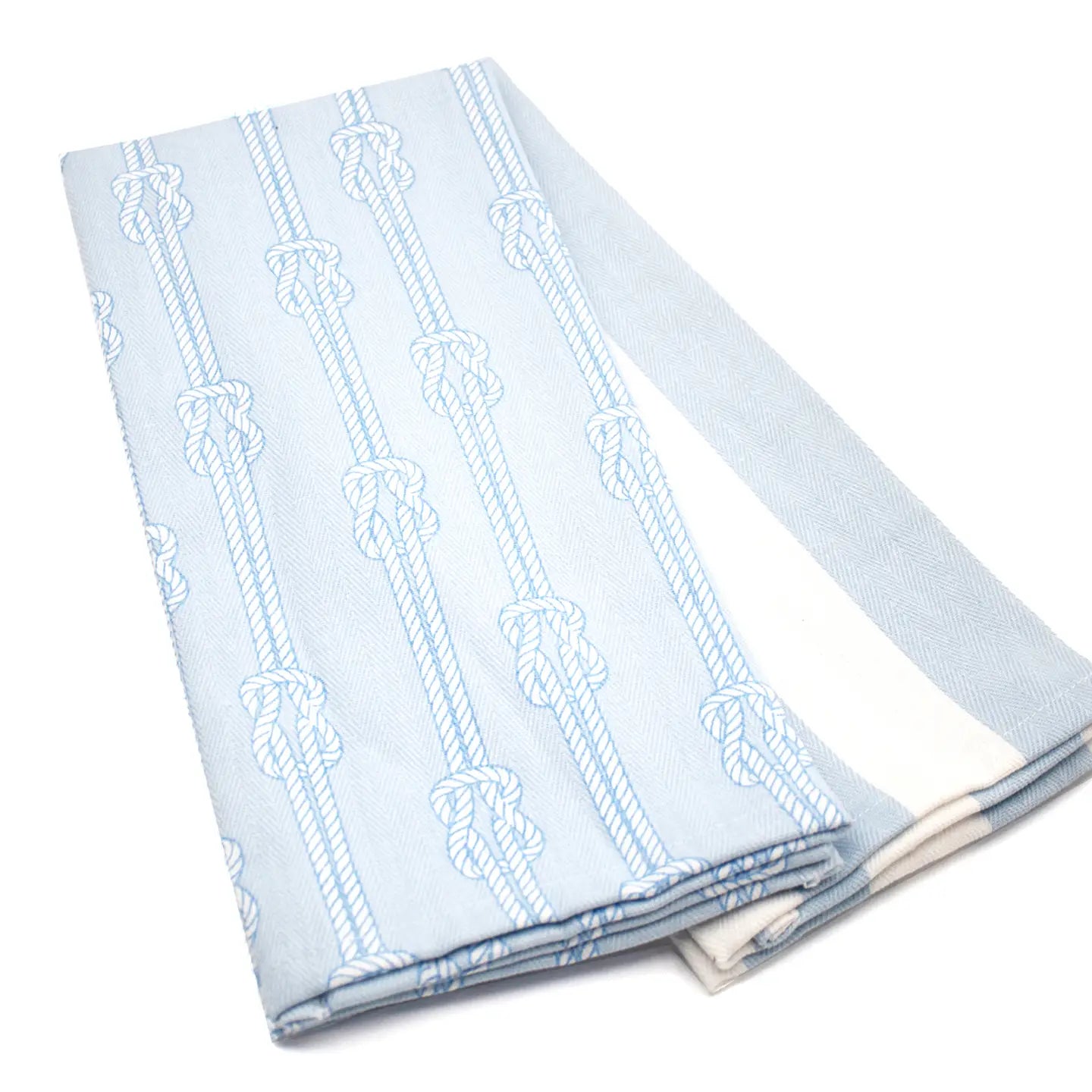 My Classy Yacht Knot Tea Towels Set of 2