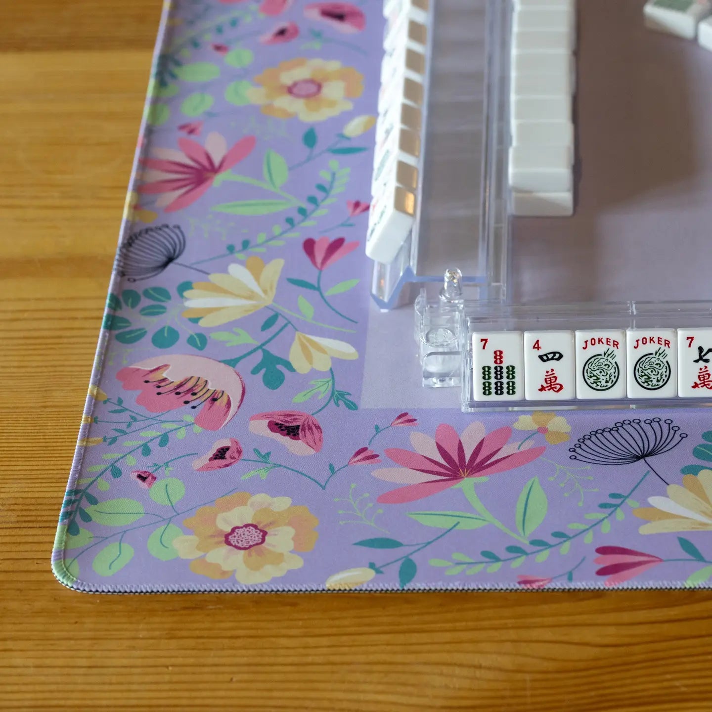 Hutch & Nook Mahjong Mat Lavender Floral