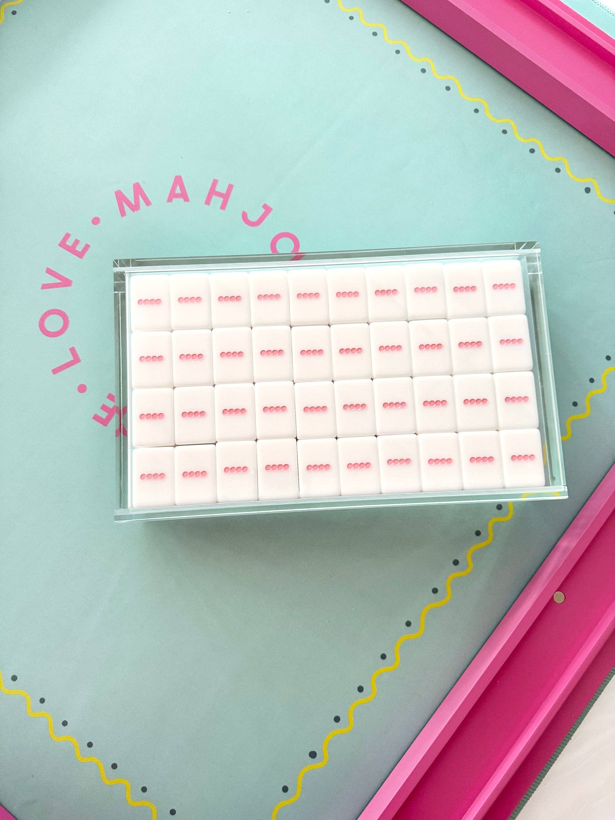 Acrylic Mahjong Tile Box