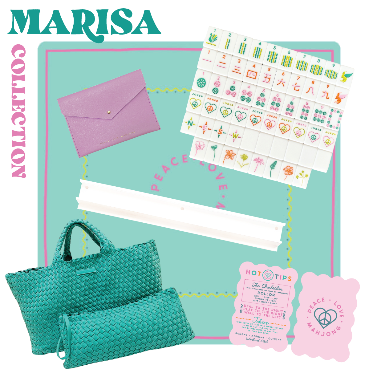 [PREORDER] OG Mahj Tiles - Vibrant Vibes Tiles